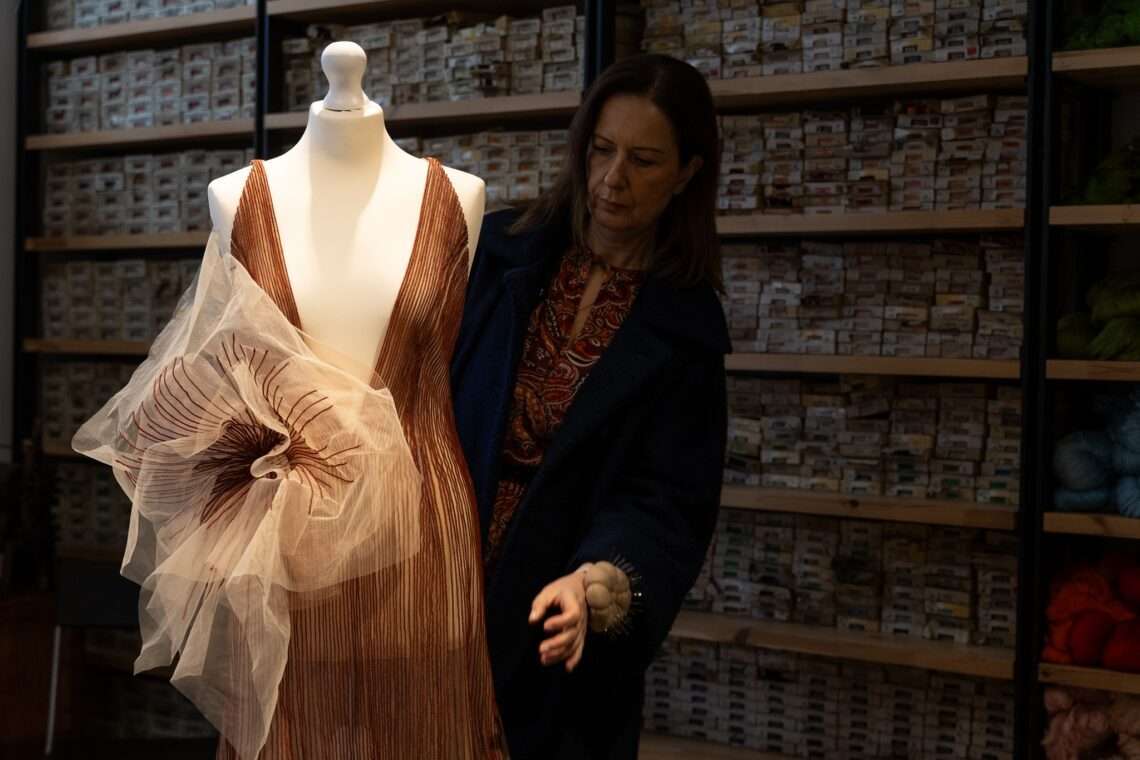 Denise Eleftheriou art textile contemporain à Athènes