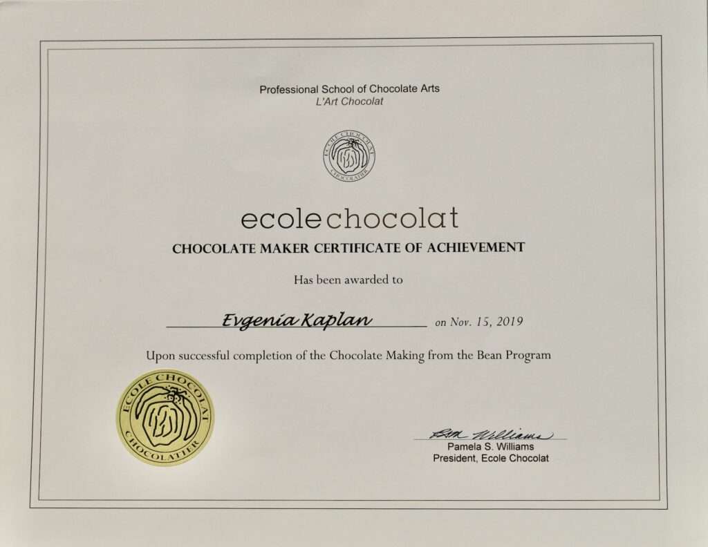 Chocolaterie artisanale à Athènes