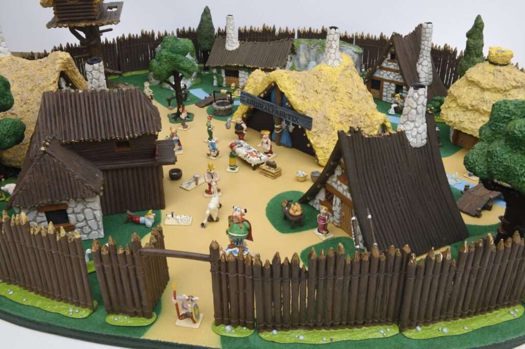 Le village d'Asterix à Athènes
